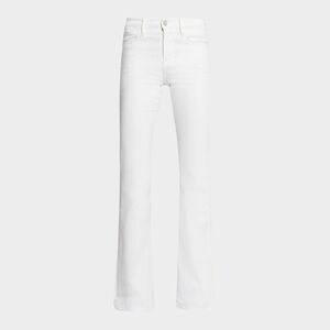 NWT Frame White High Flare Jeans